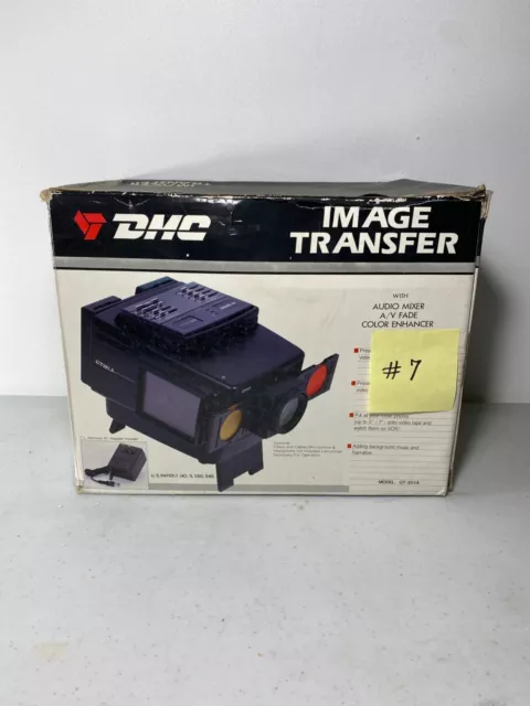 DMC IMAGE TRANSFER Photos, Films, Slides, Sound mixing Model GT-201A