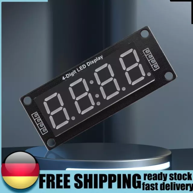 Módulo de pantalla LED TM1637 7 segmentos reloj tubo de brillo módulo LED digital de 0,56 pulgadas