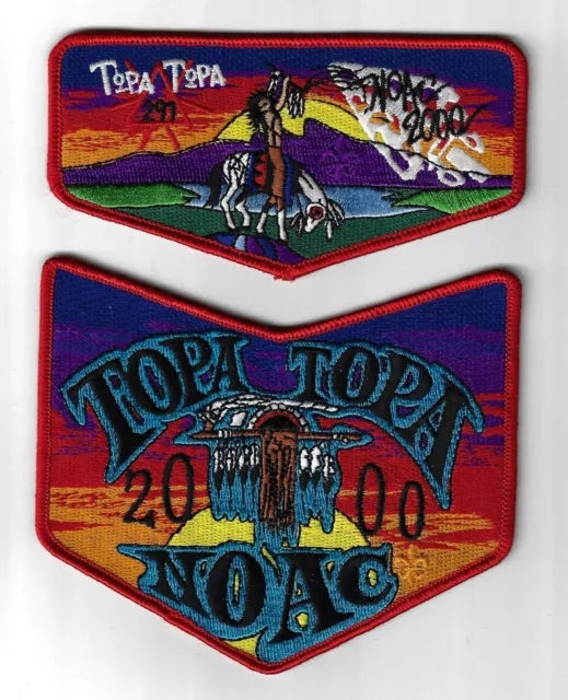 OA 291 Topa Topa 2000 NOAC Flap Set RED Bdr. [MK-5264]