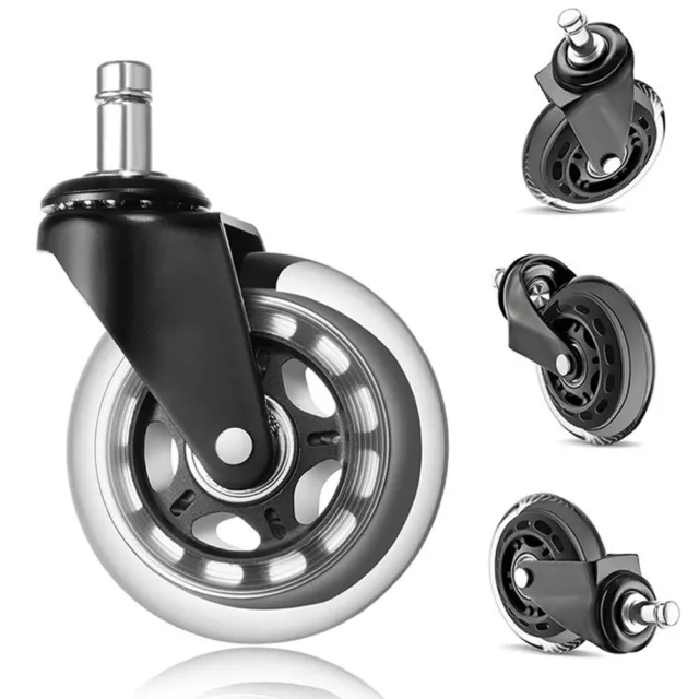 Office Chair Wheels Replacement Rubber Chair Casters Office Home Chair Castors