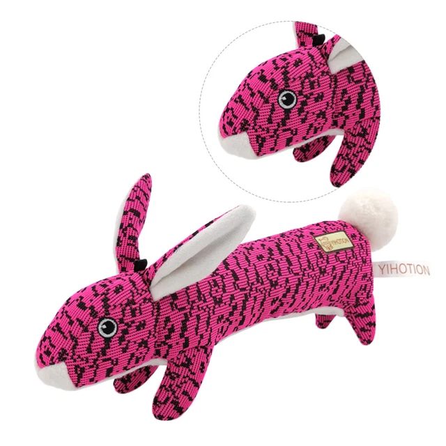Rabbit Sound giocattolo scintillante masticare giocattolo forniture per animali domestici per