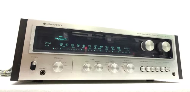 Kenwood KR-5400 Am Fm Stéréo Récepteur 70W RMS Vintage 1974 Revêtu Good Look 2