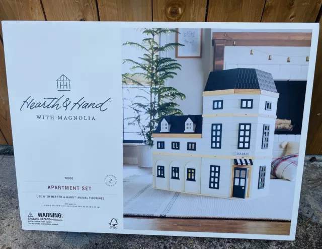 NEW IN BOX! - Hearth & Hand™ with Magnolia Beautiful Doll House Apartment