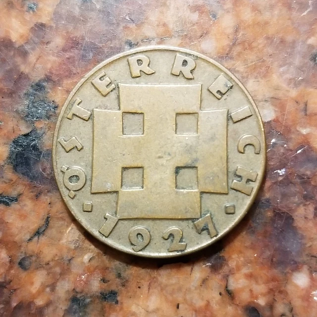 1927 Austria 2 Groschen Coin - #B2479