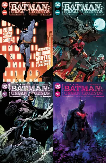 Batman: Urban Legends (#3, #4, #5, #7 inc. Variants, 2021)