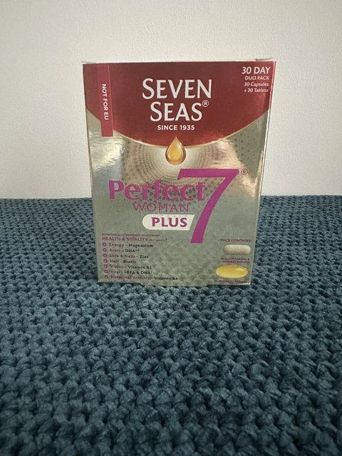 SEVEN SEAS PERFECT7 Woman Plus Multivitamins - 30 Day Duo / Expiry ...