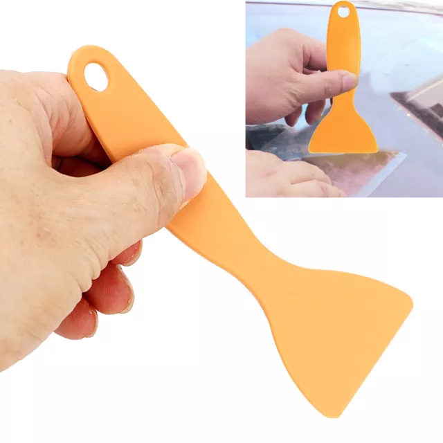 2x Removedor de pegatinas de automóvil Raspador Cuidado automático Limpieza para película de ventana automática Plásticos*H7