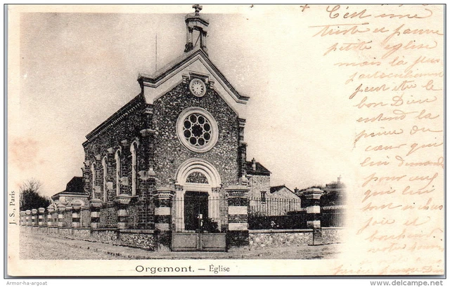 95 ORGEMONT - l'eglise