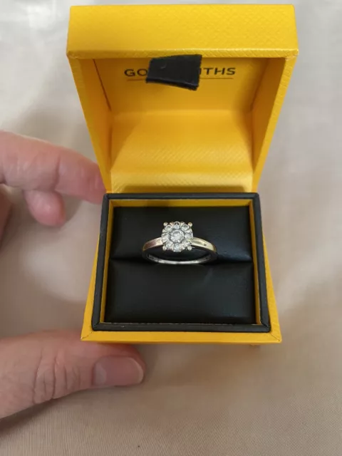 Replating white sales gold ring goldsmiths