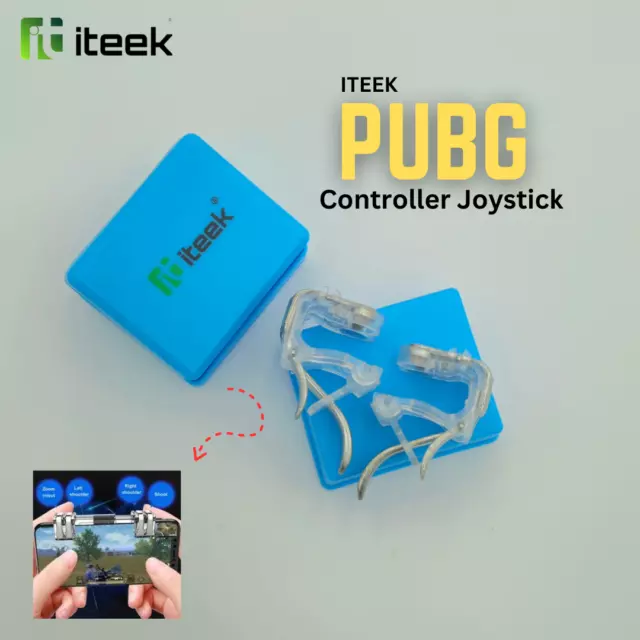 1 Pair  Game Trigger Joystick PUBG Mobile Gamepad Button Shooter Controller/KIT