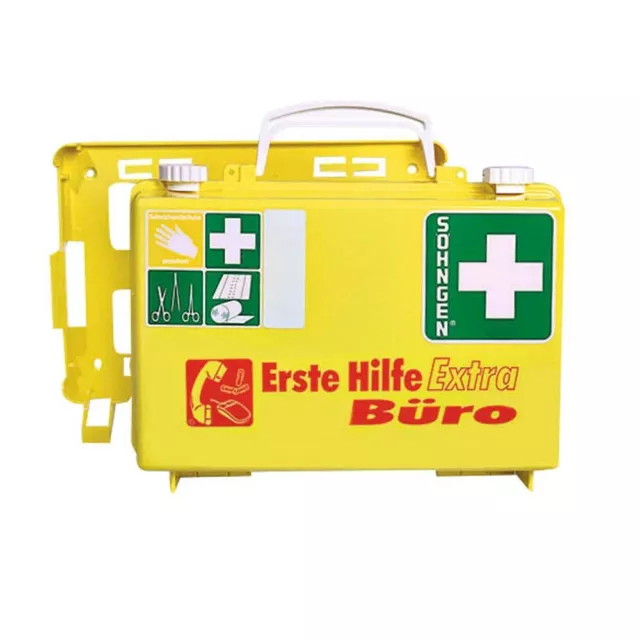 SÖHNGEN Erste-Hilfe-Koffer Extra Büro DIN 13157 gelb