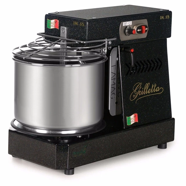 Famag Spiral Mixer IM8 (8KG) Removable Bowl 10 Speed Black Galaxy