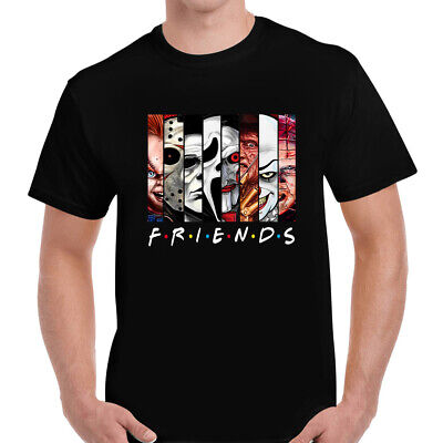 HALLOWEEN HORROR SCARY SPOOKY Popular Friends T-shirt Tshirt Top Tee Mens Unisex