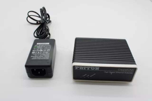 Patton 2172 High-Speed CopperLink Ethernet Extender With Power Adapter