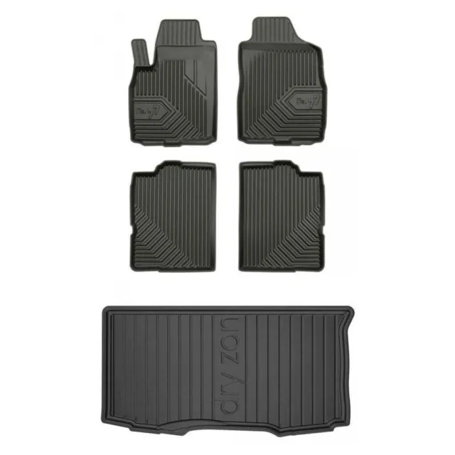 Set di tappetini e stuoie si adatta per Fiat Panda II 2003-2012