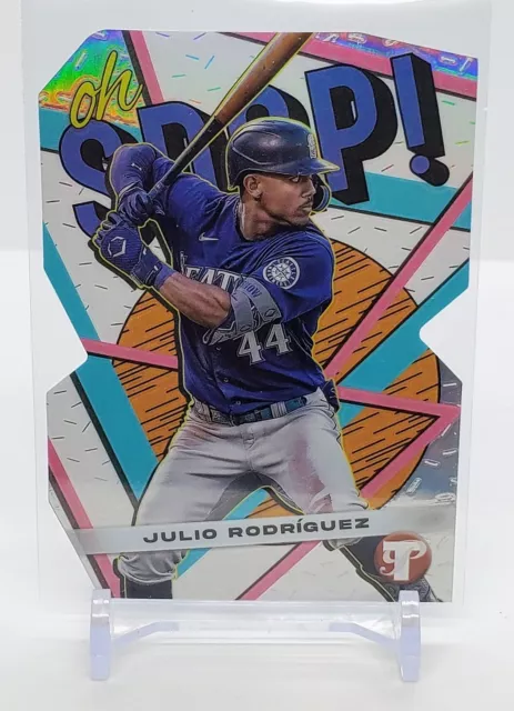 2023 Topps Pristine JULIO RODRIGUEZ Oh Snap! Die Cut #OS-9 Seattle Mariners