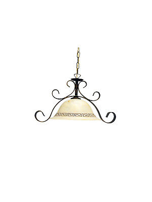 Hanging Chandelier A 1 Light Collection Forged Wrought Iron