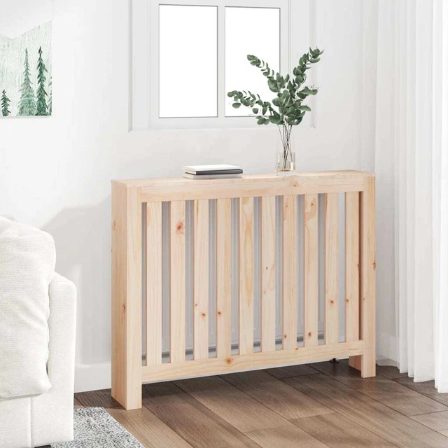 Vidaxl Copertura Termosifone 108,5x19x84 cm in Legno Massello di Pino