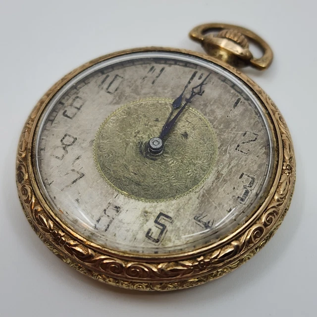 VINTAGE SCHAEFER ADDISON 15j pocket watch 44mm Running GF 99.95 PicClick