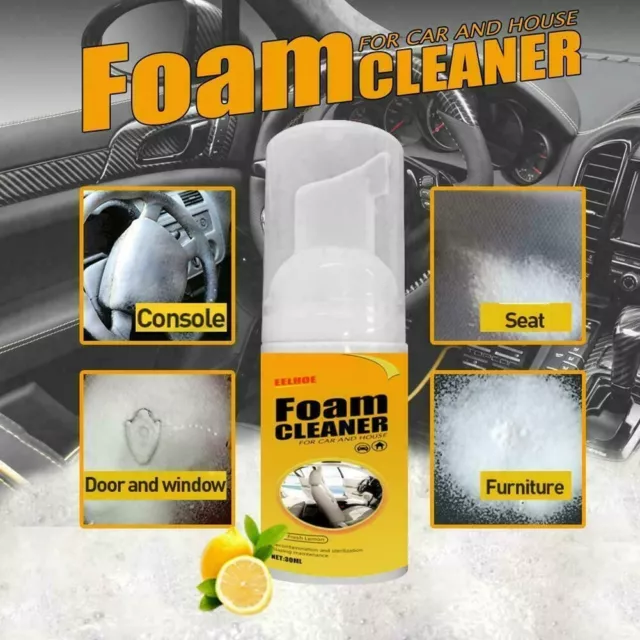 Powerful Foam Spray Stain Removal Carpet & Upholstery for Quick Cleaning