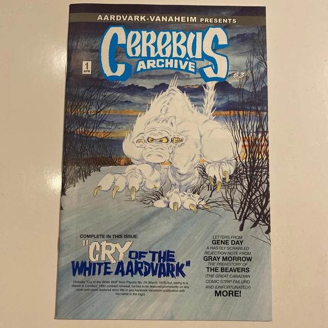 *** Cerebus Archive # 1 *** Aardvark-Vanaheim Comics 2009 … VF+