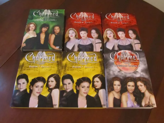 CHARMED - Intégrales des saisons 5 à 8 - Lot de 6 coffrets DVD