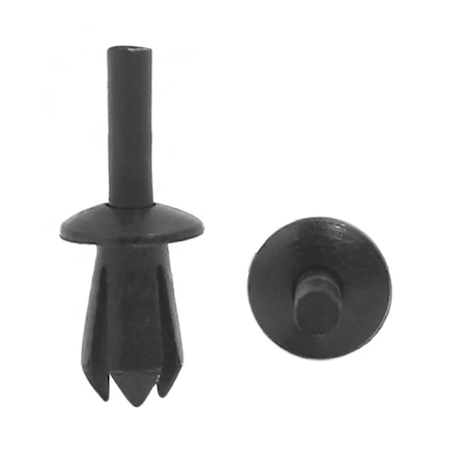 10pcs 5mm Rivet en Plastique Garniture Attache Panneau Retenue Clips pour BMW