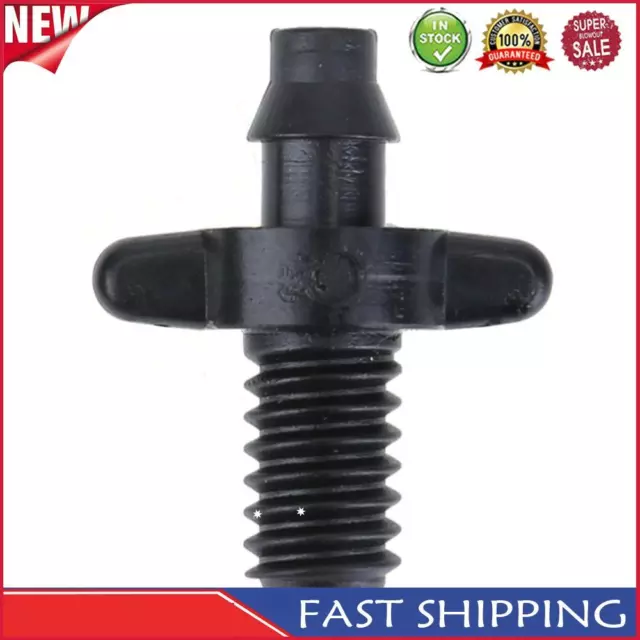 50pcs 6mm Male Thread Single Barbed 4/7mm PVC Hose Connector Home Garden