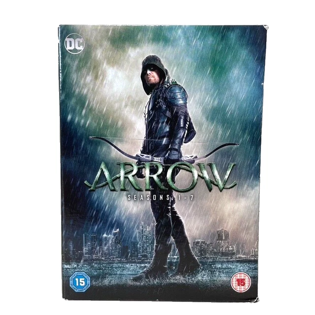 Arrow DVD Box Set Complete Seasons 1-7 on 35 Discs The Green Arrow DC Comics