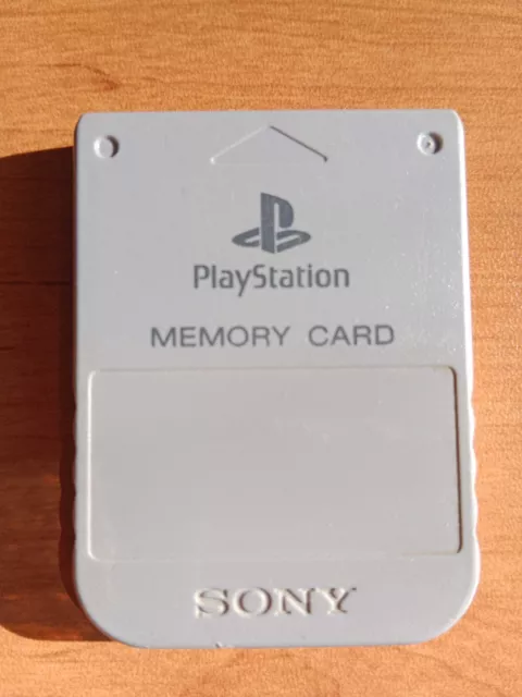 Carte mémoire PS1 sony playstation memory card SCPH-1020 Japan Japon