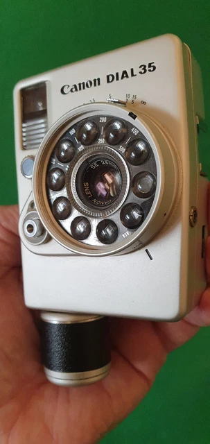 Appareil Photo Vintage Canon Dial 35-2 Demi-format 35mm + étui - À Réparer