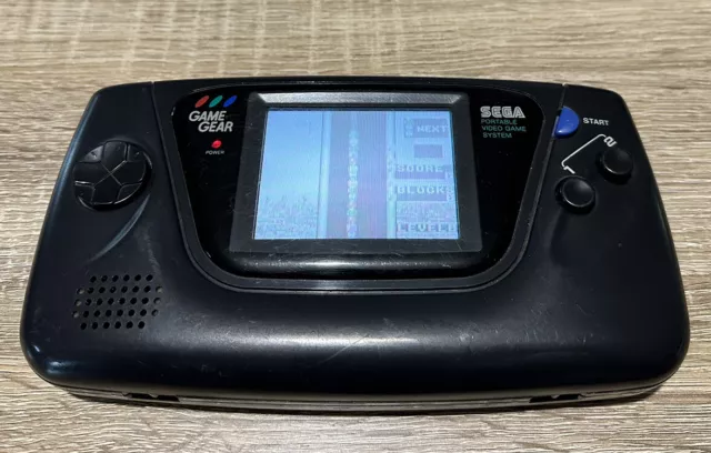 CONSOLE SEGA Game Gear Console - Noir Fonctionne
