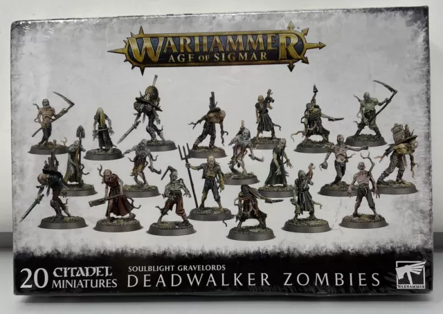 Soulblight Gravelords Deadwalker Zombies - Warhammer Age of Sigmar - New! 91-07