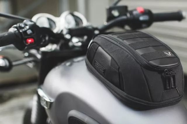SW-Motech Legend Gear LT1 édition noire moto sac à dos de réservoir fixation magnétique 2