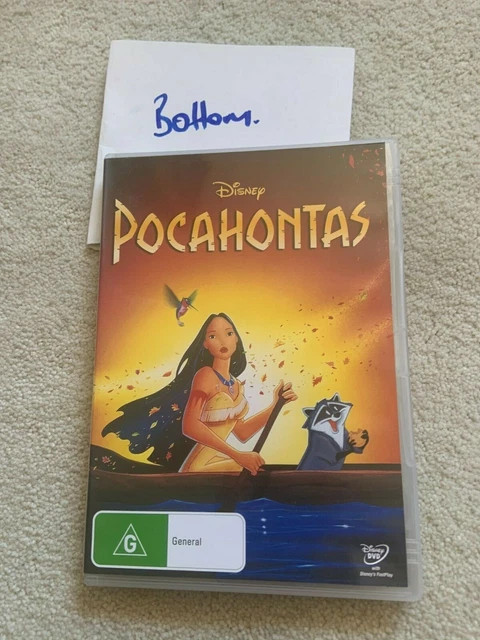 Disney Pocahontas Dvd.