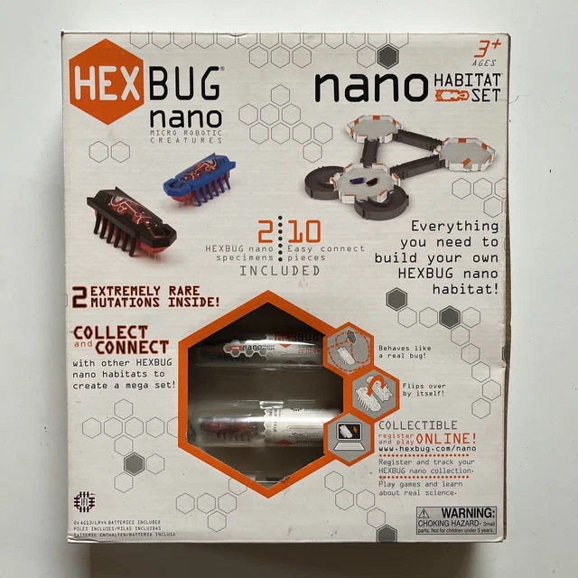 Hexbug Nano Habitat Set with 2 rare mutations - complete
