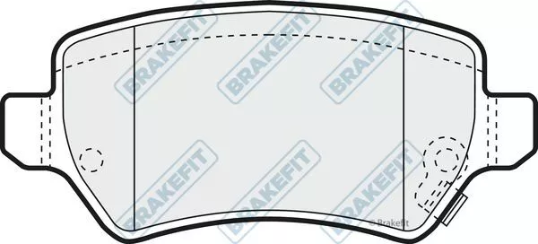 Brake Pads Rear FOR KIA VENGA 1.4 1.6 10->ON YN BFit