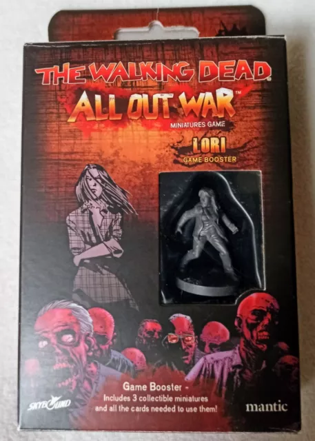 The Walking Dead All Out War | Mantic Games | Lori Booster Pack  | Tabletop