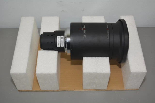 ^ Barco Projector GLD Zoom Lens Motorized 1.06 - 1.43:1 R98017221 #X503