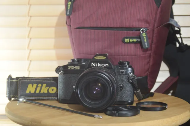 Nikon Black FG20 Starter Pack. Comes with Lens, Strap and More