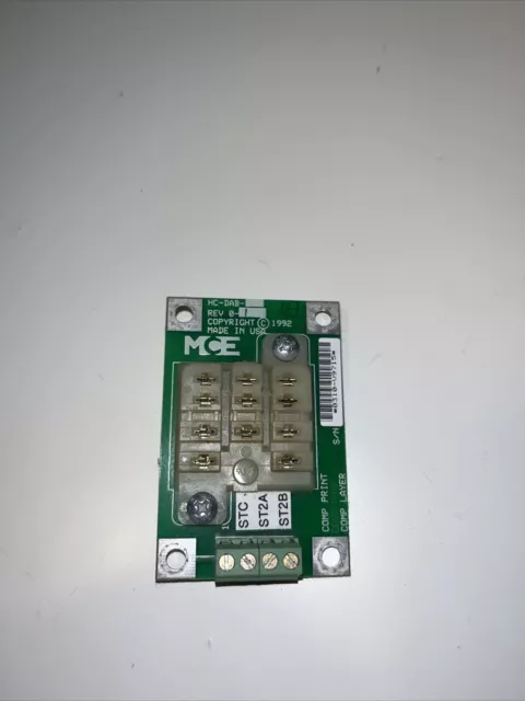 MCE ELEVATOR Relay MODULE HC-DAB REV 0-1.