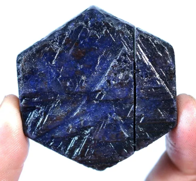 517.50 CT Natural Blue Nigeria Sapphire AGL Certified Facet Loose Rough