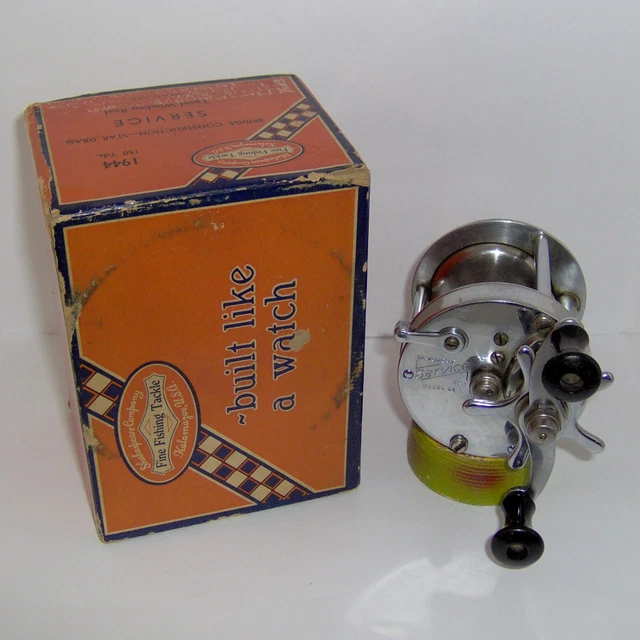 cane pole fishing reels B&M Fish-Pole Reel Combo 12' 3