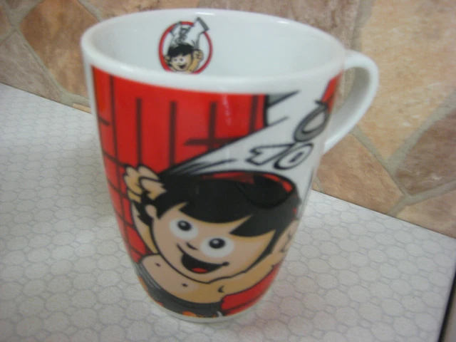 p:os- Mainzel 33834-Tazza Mainzelmännchen con Effetto Cambio Colore in Nero, Tazza per Bambini in Porcellana, capacità Circa 180 ml, per Bevande Calde e Fredde, Multicolore, 33834