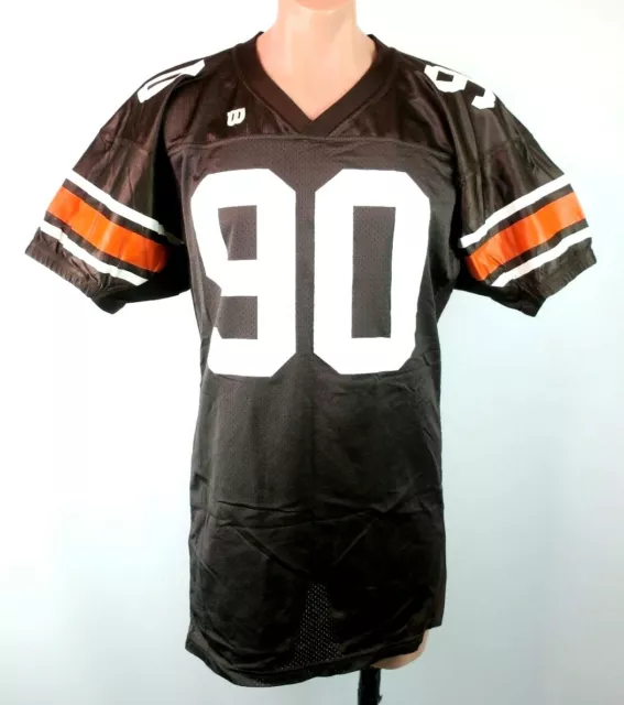 Vintage Authentic Andre Rison Cleveland Browns Wilson Pro Line Jersey 44 SEWN