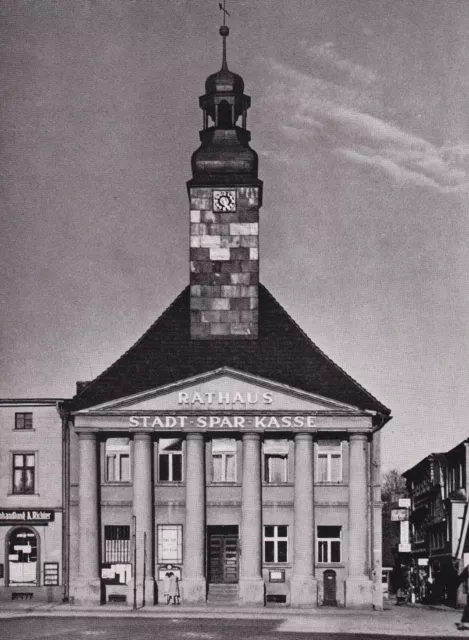 Rosenberg/ Olesno- Das Rathaus (Schlesien) 1934