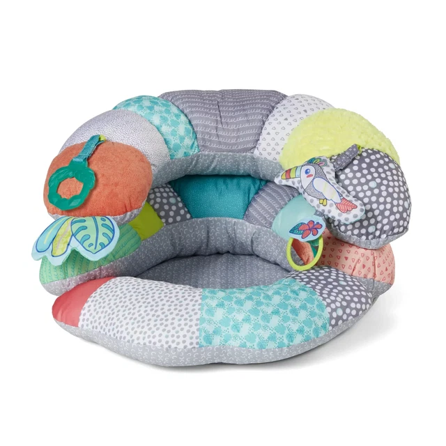 2-In-1 Tummy Time and Seated Support Activity Gym
