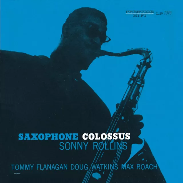 Sonny Rollins | Blue Vinyl LP | Saxophone Colossus | Doxy