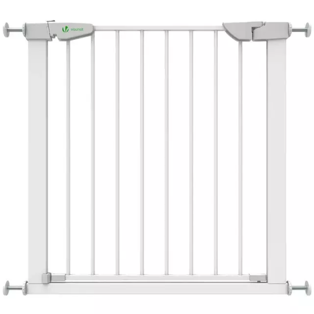 Barriere de Securite porte et escalier 75-84cm blanc