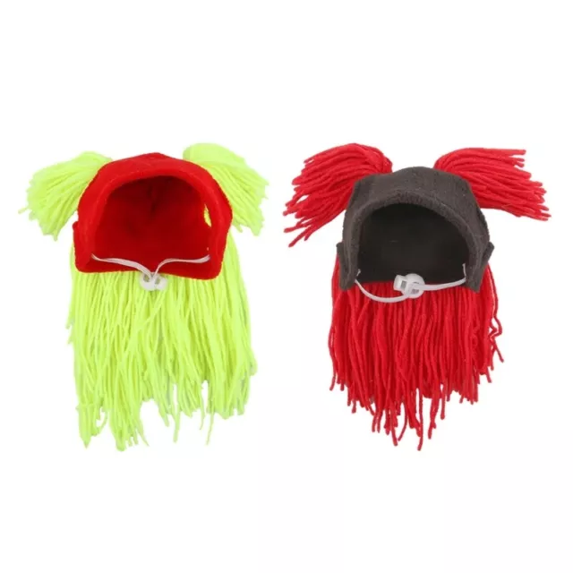 Kitten Costume Hat Winter Warm Plush Dog Hat Pet Photo Funny Party Headwear